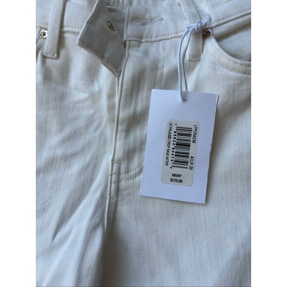 NWT FRAME Le Palazzo Crop Jeans, au natural, $278 Sz 25, G31 - Picture 8 of 11
